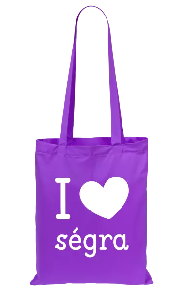 Látková taška I love ségra