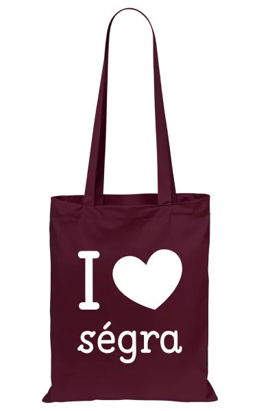 Látková taška I love ségra