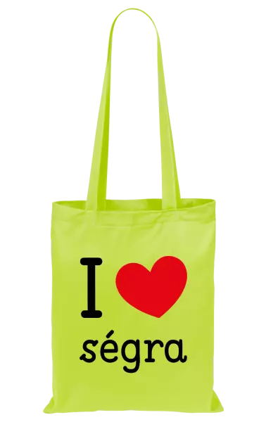 Látková taška I love ségra