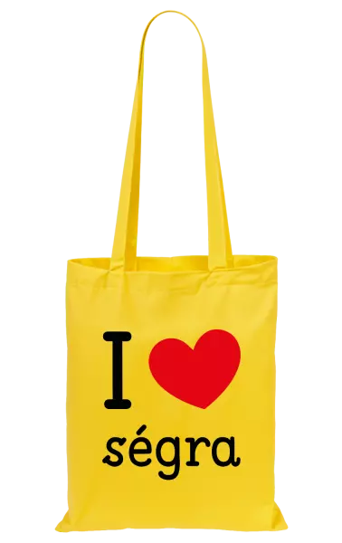 Látková taška I love ségra