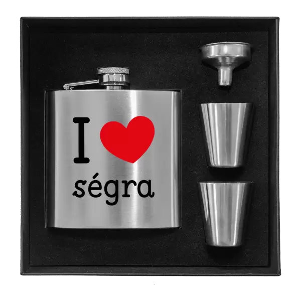 Placatka v krabičce I love ségra