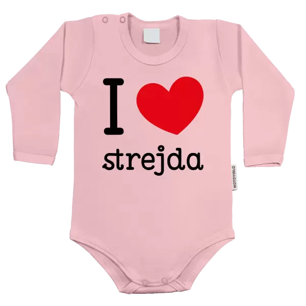 Dětské body I love strejda