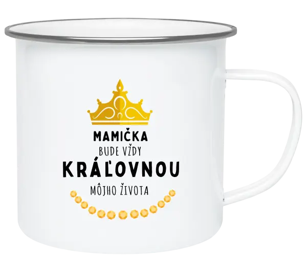 Plecháčik Mamička bude vždy kráľovnou môjho života 