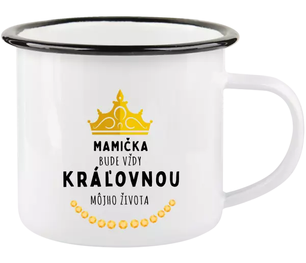 Plecháčik Mamička bude vždy kráľovnou môjho života 