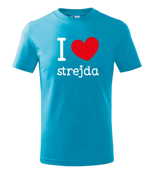 Dětské tričko I love strejda