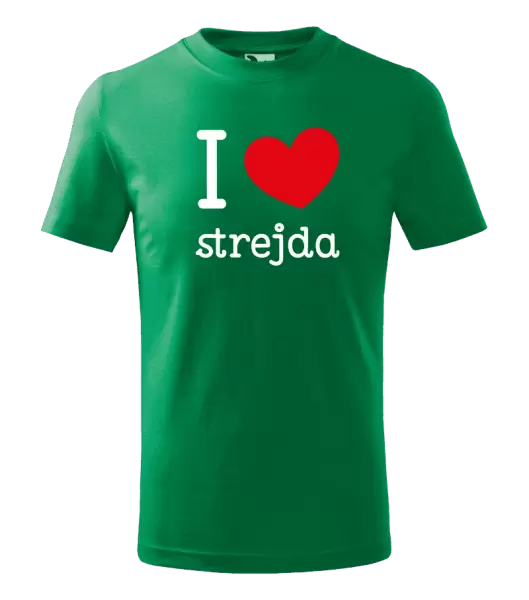 Dětské tričko I love strejda
