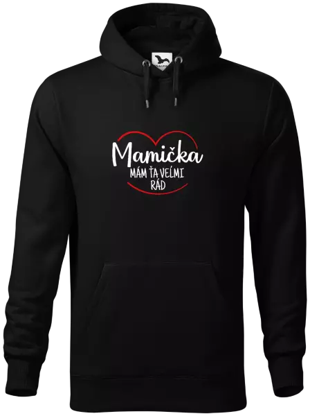 Pánska mikina Mamička,  mám ťa veľmi rád