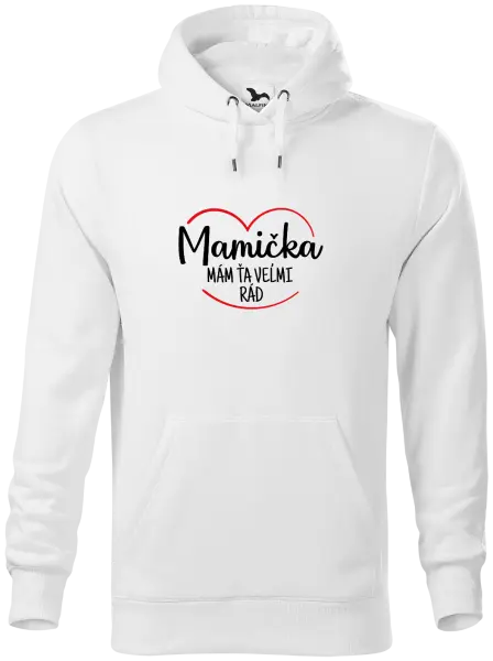 Pánska mikina Mamička,  mám ťa veľmi rád