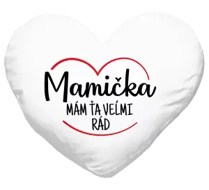 Vankúš Mamička,  mám ťa veľmi rád