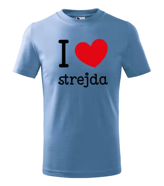 Dětské tričko I love strejda