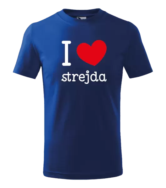 Dětské tričko I love strejda