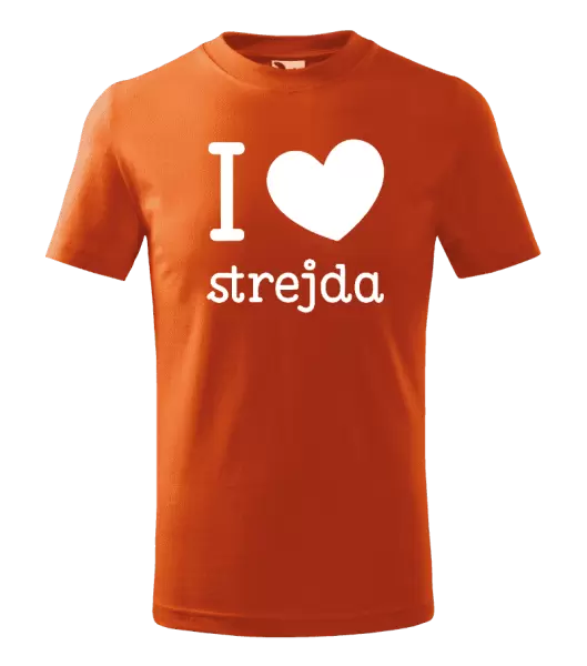 Dětské tričko I love strejda
