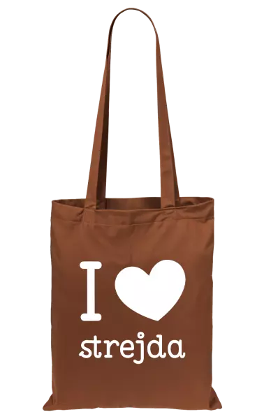Látková taška I love strejda