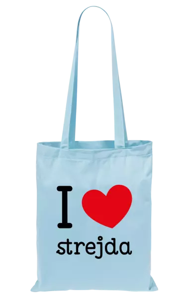 Látková taška I love strejda