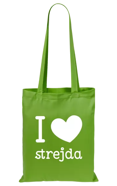 Látková taška I love strejda
