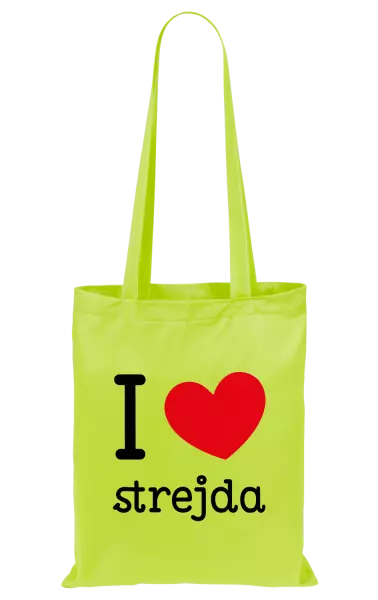 Látková taška I love strejda