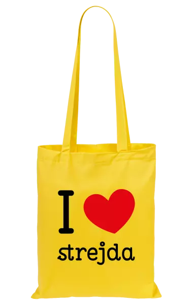 Látková taška I love strejda