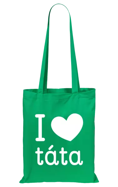 Látková taška I love táta