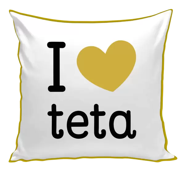 Polštář I love teta