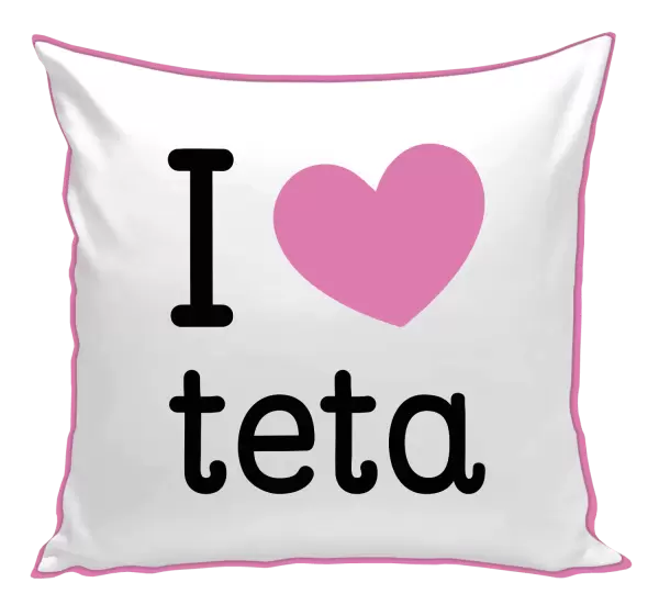 Polštář I love teta