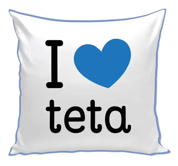 Polštář I love teta
