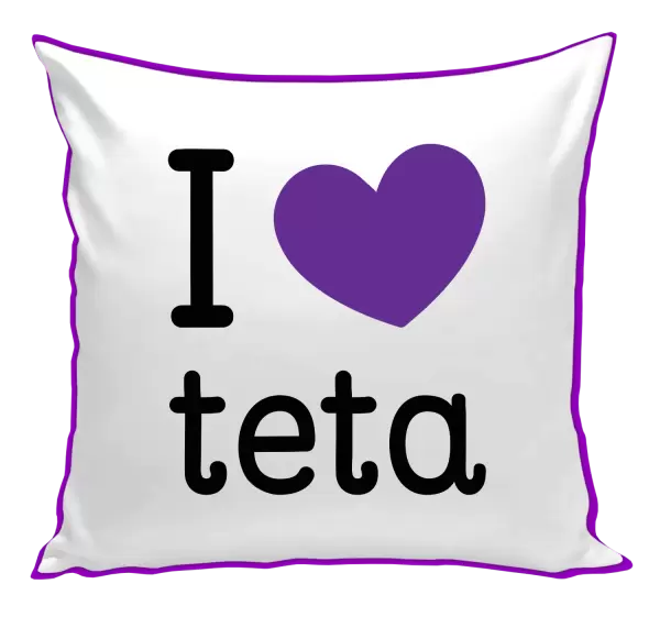Polštář I love teta