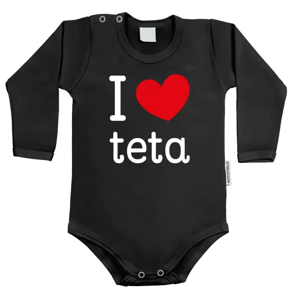 Dětské body I love teta