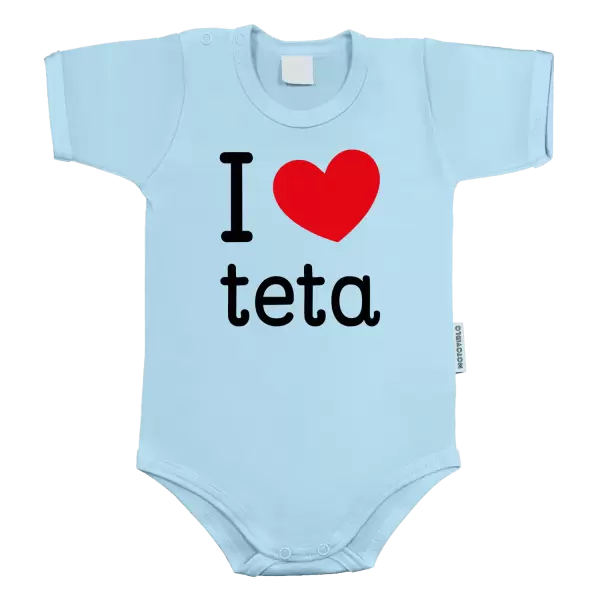 Dětské body I love teta