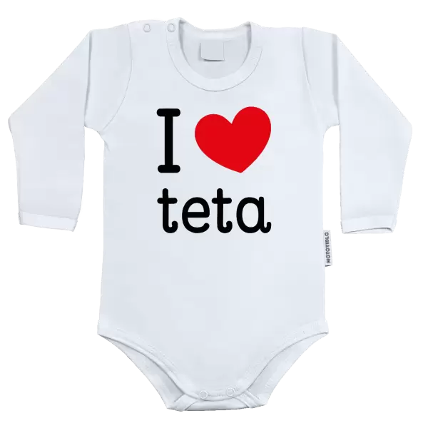 Dětské body I love teta
