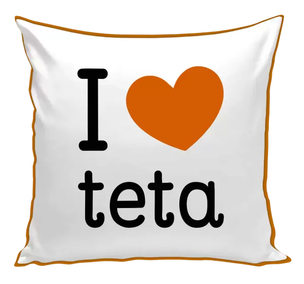 Polštář I love teta