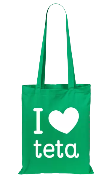 Látková taška I love teta