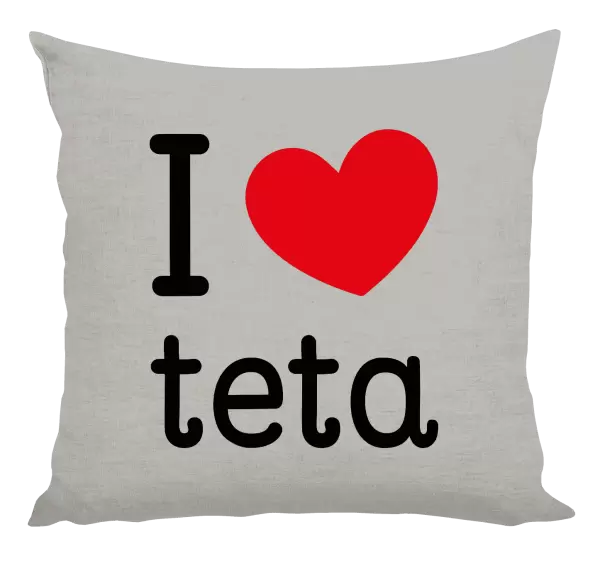 Polštář I love teta