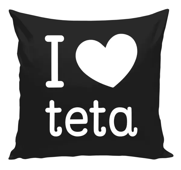 Polštář I love teta