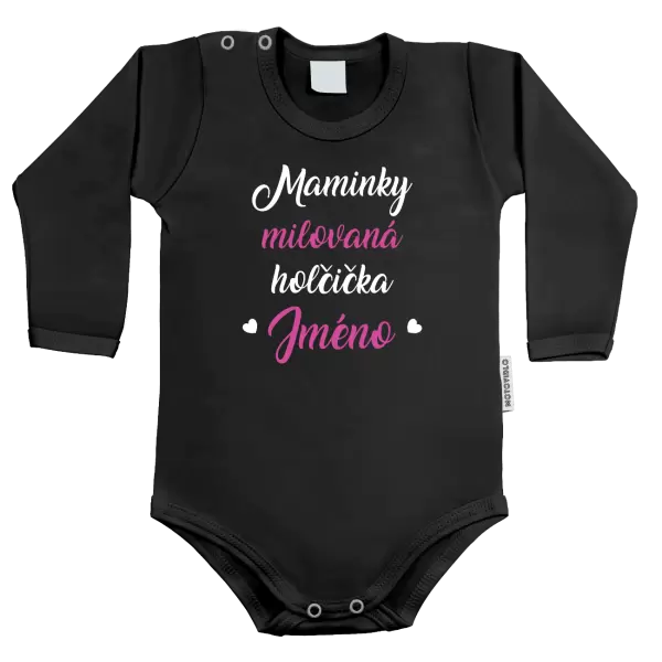 Dětské body Maminky milovaná holčička