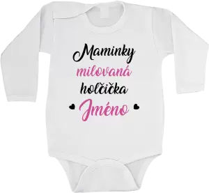 Dětské body Maminky milovaná holčička