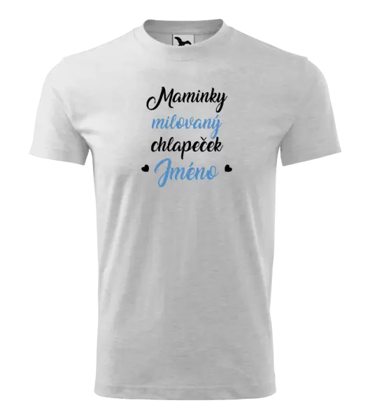 Dětské tričko Maminky milovaný chlapeček