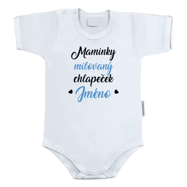 Dětské body Maminky milovaný chlapeček