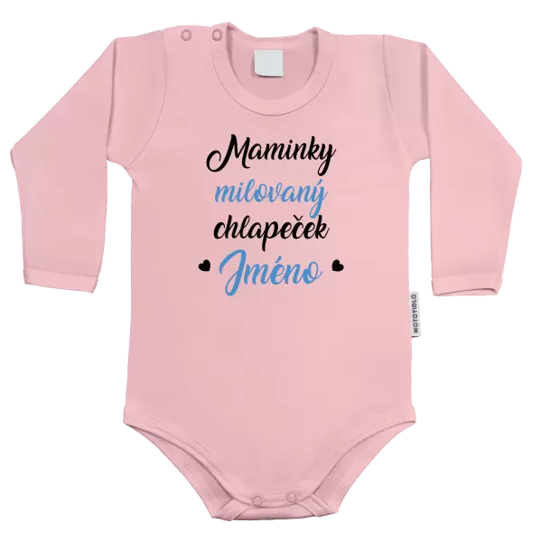 Dětské body Maminky milovaný chlapeček