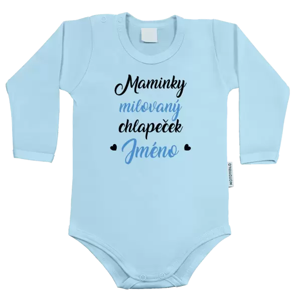 Dětské body Maminky milovaný chlapeček