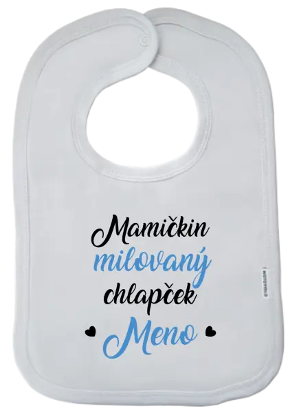 Detský podbradník Mamičkin milovaný chlapček