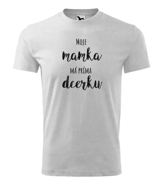 Dětské tričko Moje mamka má prima dcerku