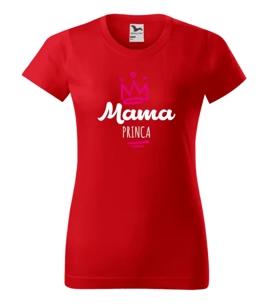 Dámske tričko Mama princa