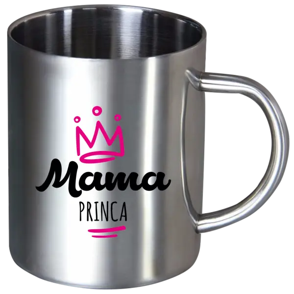 Nerezový hrnček Mama princa