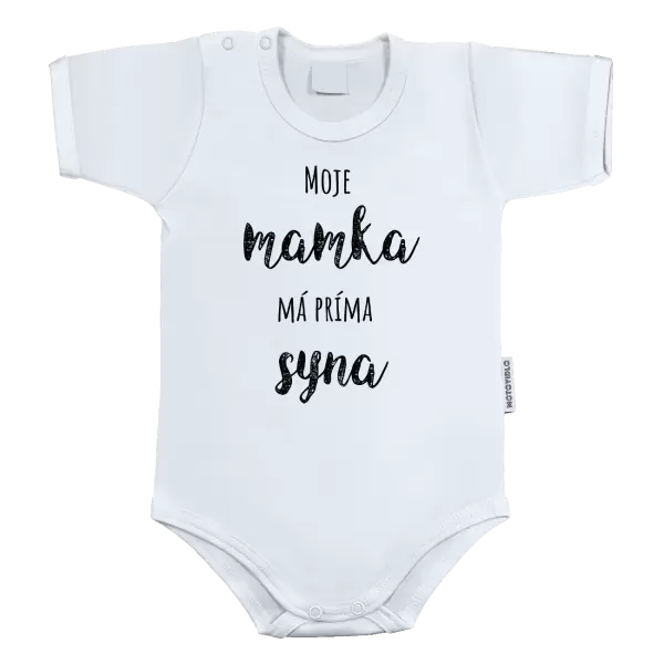 Dětské body Moje mamka má prima syna