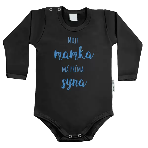 Dětské body Moje mamka má prima syna