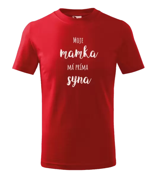 Dětské tričko Moje mamka má prima syna