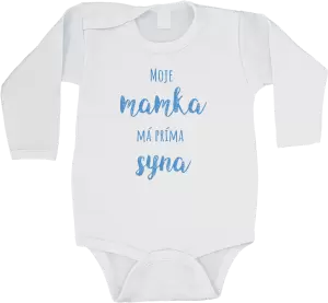 Dětské body Moje mamka má prima syna