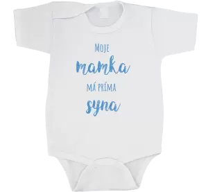 Dětské body Moje mamka má prima syna