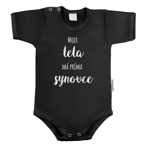 Dětské body Moje teta má prima synovce