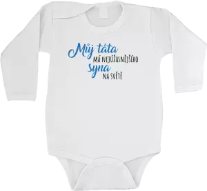 Dětské body Můj táta má nejúžasnějšího syna na světě